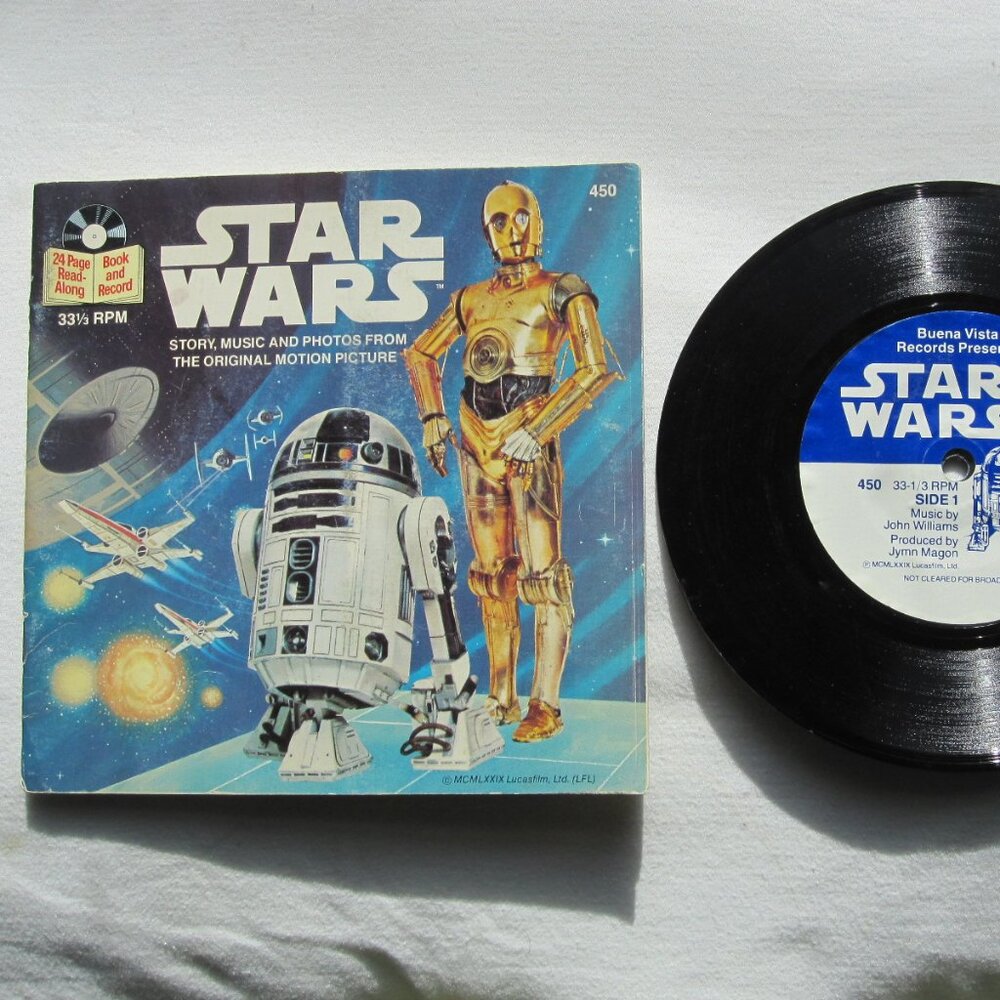 1979 Star Wars Book & Record Set #450: Star Wars